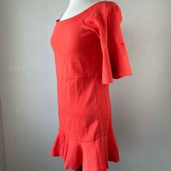 Free People Orange Dress Size M - Picture 4 of 8